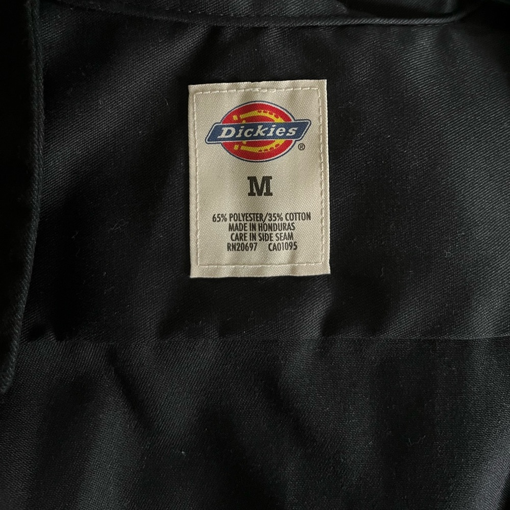 Dickies short sleeve work button up shirt